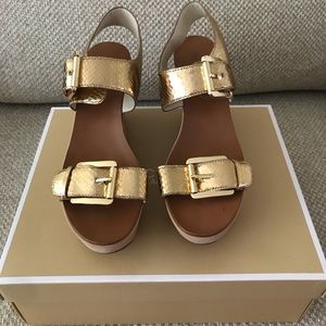 Michael Kors wedge shoes